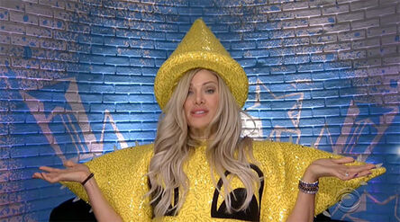 Janelle Pierzina in the BB All-Stars Mascot Costume (BB22)