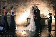 Laura on her wedding day.