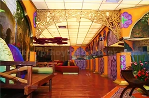 Leading to the Living Area