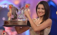 Gauahar wins Bigg Boss.