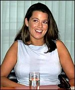 Claire after being evicted from the Big Brother 1 House