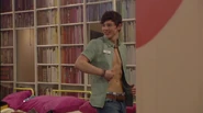 Sam stripping in the Big Brother 14 bedroom