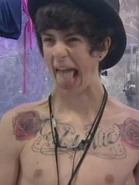 Sam after being pranked by the other housemates in Big Brother 11