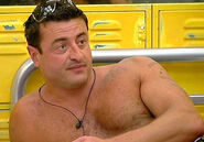 Mario in the Big Brother 9 main bedroom