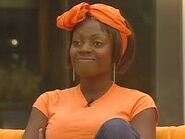 Makosi in the Big Brother 6 lounge