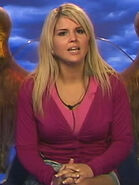 Michelle in the Ultimate Big Brother Diary Room