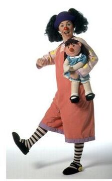 Loonette the clown costume top
