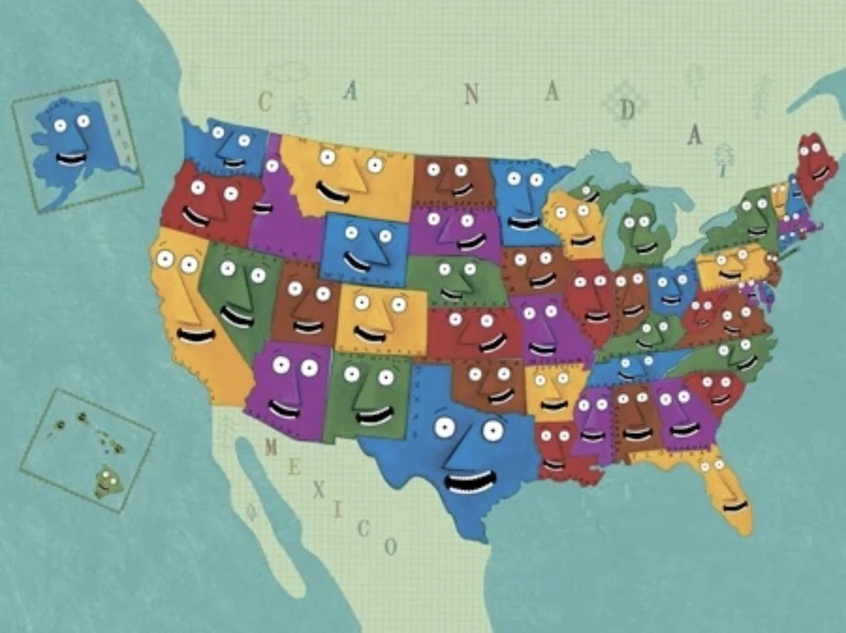 The Scrambled States of America Timeline | Biggest Scrambled States Designs Wiki | Fandom