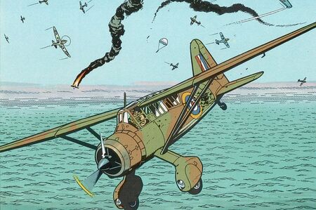 Lysander-squadron biggles