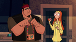 Honey Lemon allowing Felony Carl to hold her purse