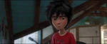 Hiro's sad face.
