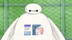 Baymax shows injuries