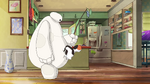 Mochi bounces off Baymax