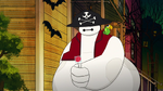 Pirate Baymax lollipop