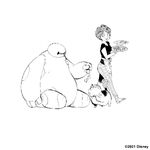 Cass with Baymax and Mochi in Big Hero 6: The Series (manga)