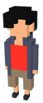 Hiro in Disney Crossy Road.