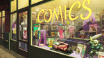 Fred comic shop