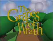 The title card for The Grapes of Wrath used on the STARS Classroom Edition