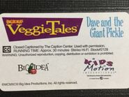 The 1998 Kids Motion International Reprinted Sticker Label