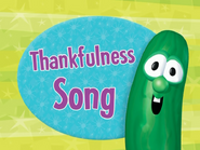 Title card for The Thankfulness Song