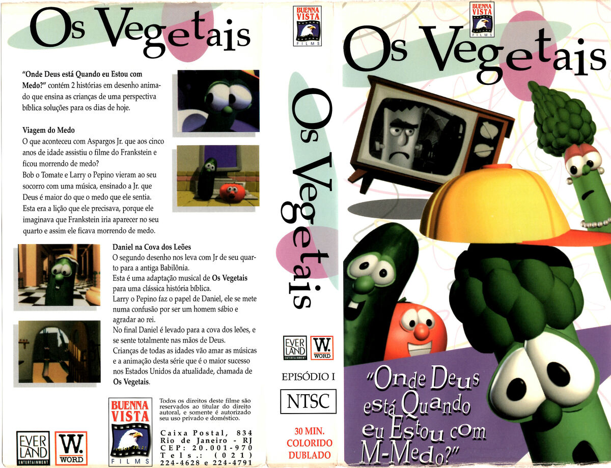 Nostalgia Anos 90: VeggieTales - Os Vegetais