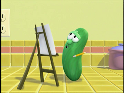 How to Draw Bob and Larry from Veggietales with Easy Step by Step