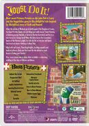 The 2018 Universal Studios Reprinted DVD Back Cover