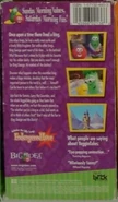 The Original 2000 Lyrick Studios VHS Back Cover