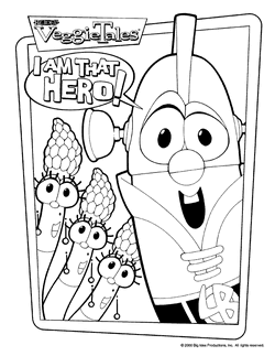 veggie tales jonah coloring pages