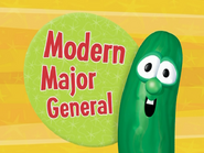 Title card for Modern Major General