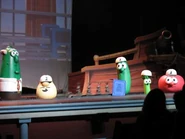 Rack, Shack and Benny retelling at Dollywood