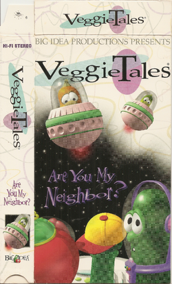 veggietales are you my neighbor vhs 1997
