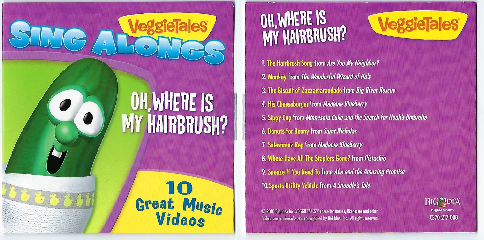 Sing-Alongs: Oh, Where Is My Hairbrush? | Big Idea Wiki | Fandom Sing-Alongs: Oh, Where Is My Hairbrush? | Big Idea Wiki | Fandom