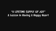 A Lifetime Supply of Joy