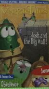 Josh and the Big Wall! (1998 reprint), with blue critic banner *