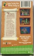 The 2003 Word Entertainment Reprinted VHS Back Cover