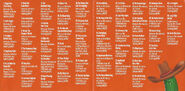 Song list