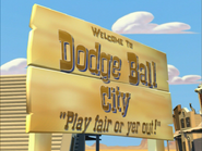 DodgeBallCitySign