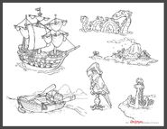 Pirate Placemat