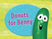 Title card for Donuts for Benny