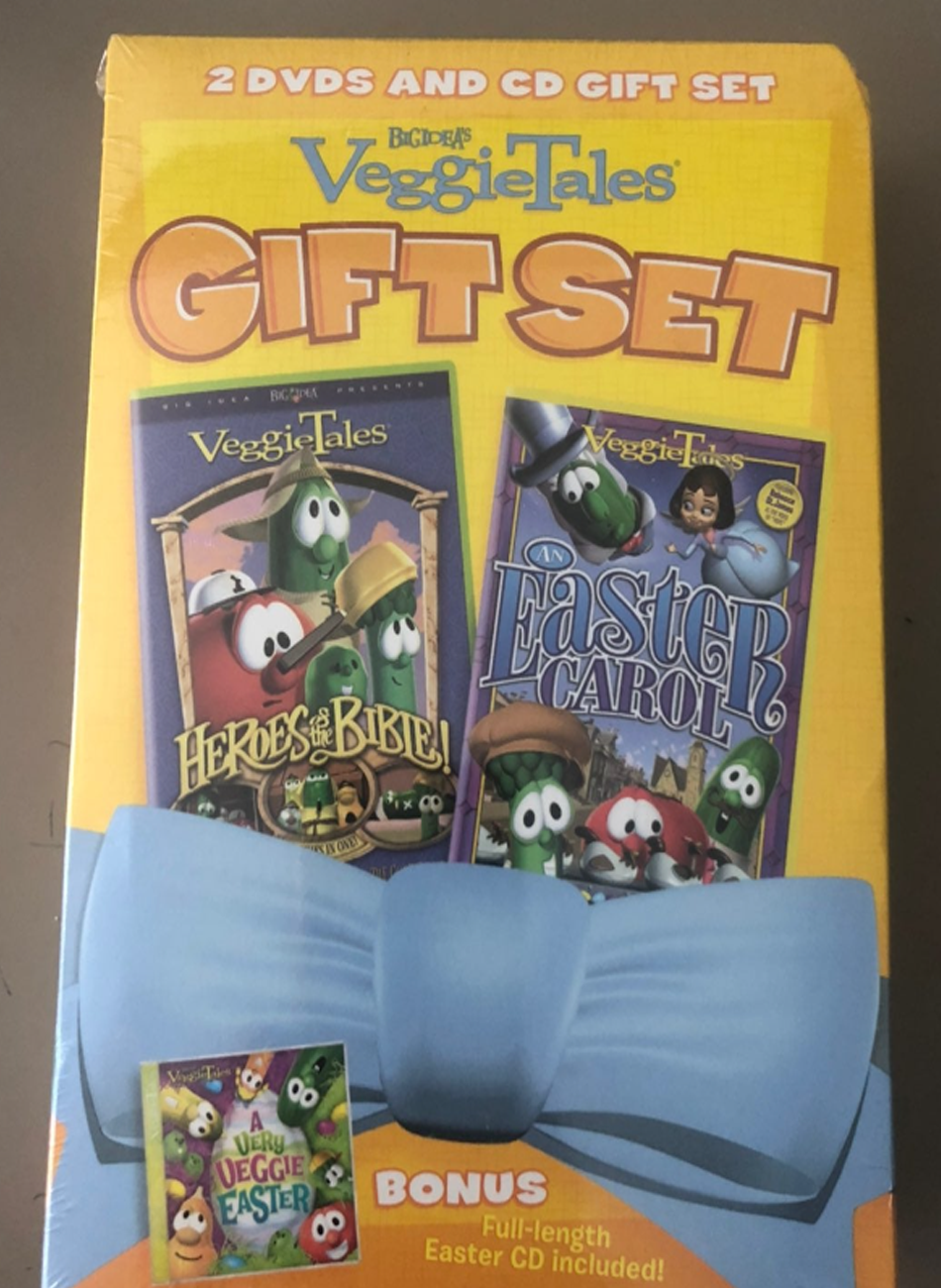 veggietales an easter carol vhs