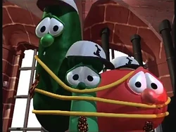 Veggietales Rack Shack And Benny Trailer