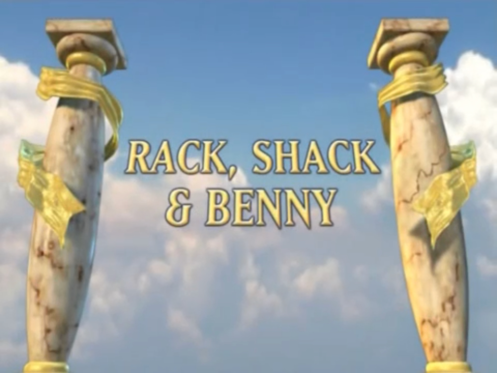 veggietales rack shack and benny trailer