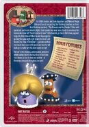 The 2018 Universal Studios Reprinted DVD Back Cover