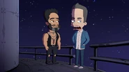 The real future Nick with the real future Jay.