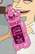 Cotton Candy Brandy Bottle