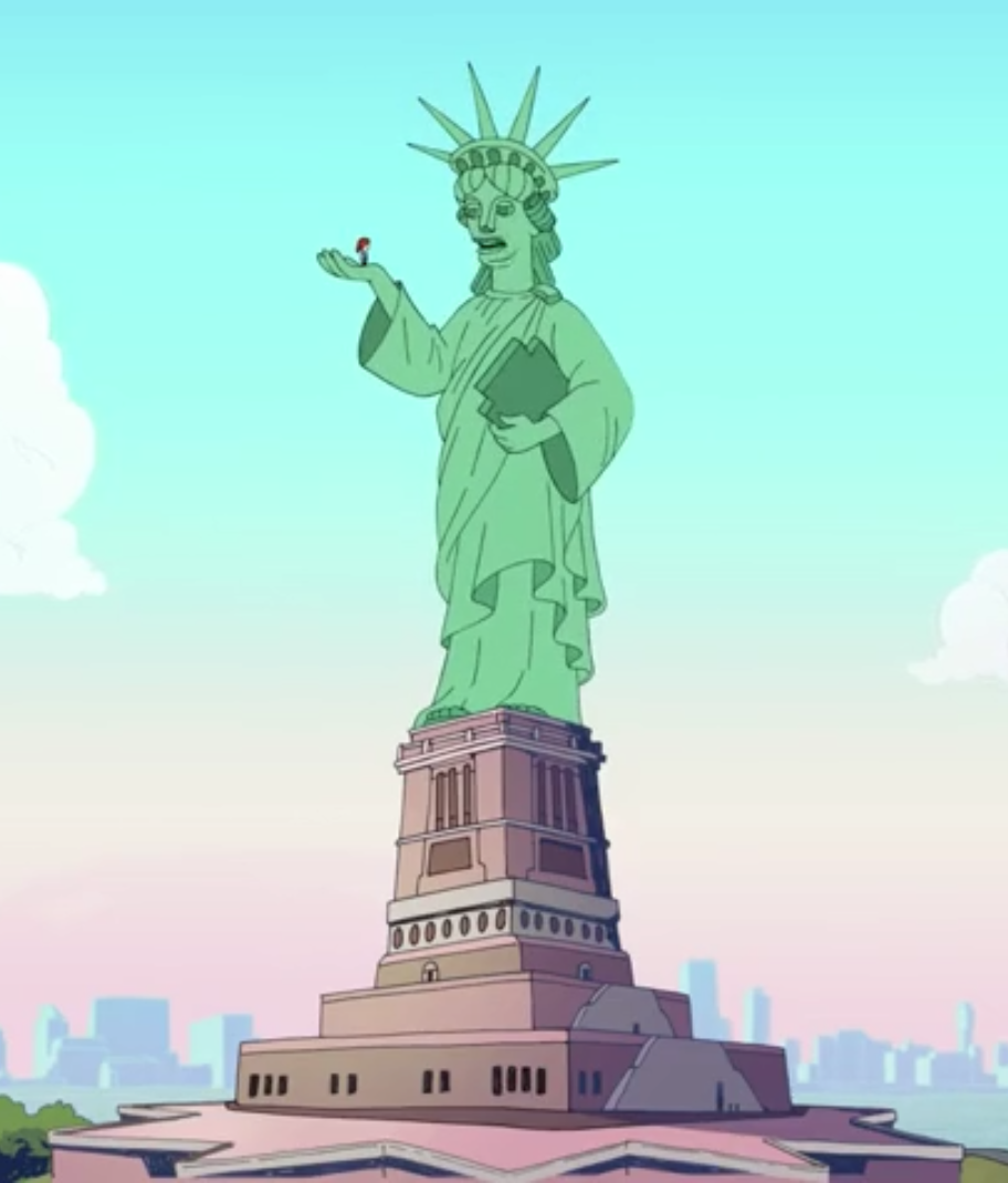 Statue of Liberty | Big Mouth Wiki | Fandom.