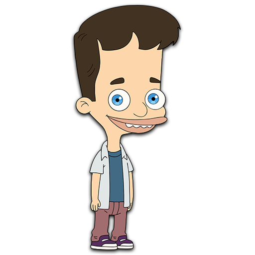 big mouth cartoon character