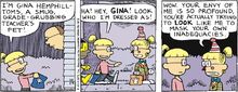 Big Nate dressed as Gina 3