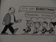 Principal Nichols in Jefferson Middle School